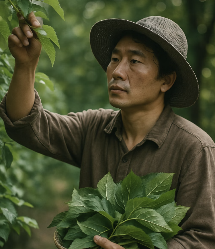 가장 큰 숙제&amp;#44; 신선한 뽕잎 구하기