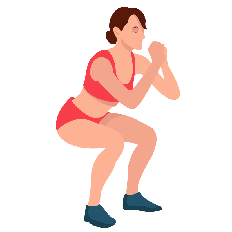 스쿼트 무릎 통증 원인