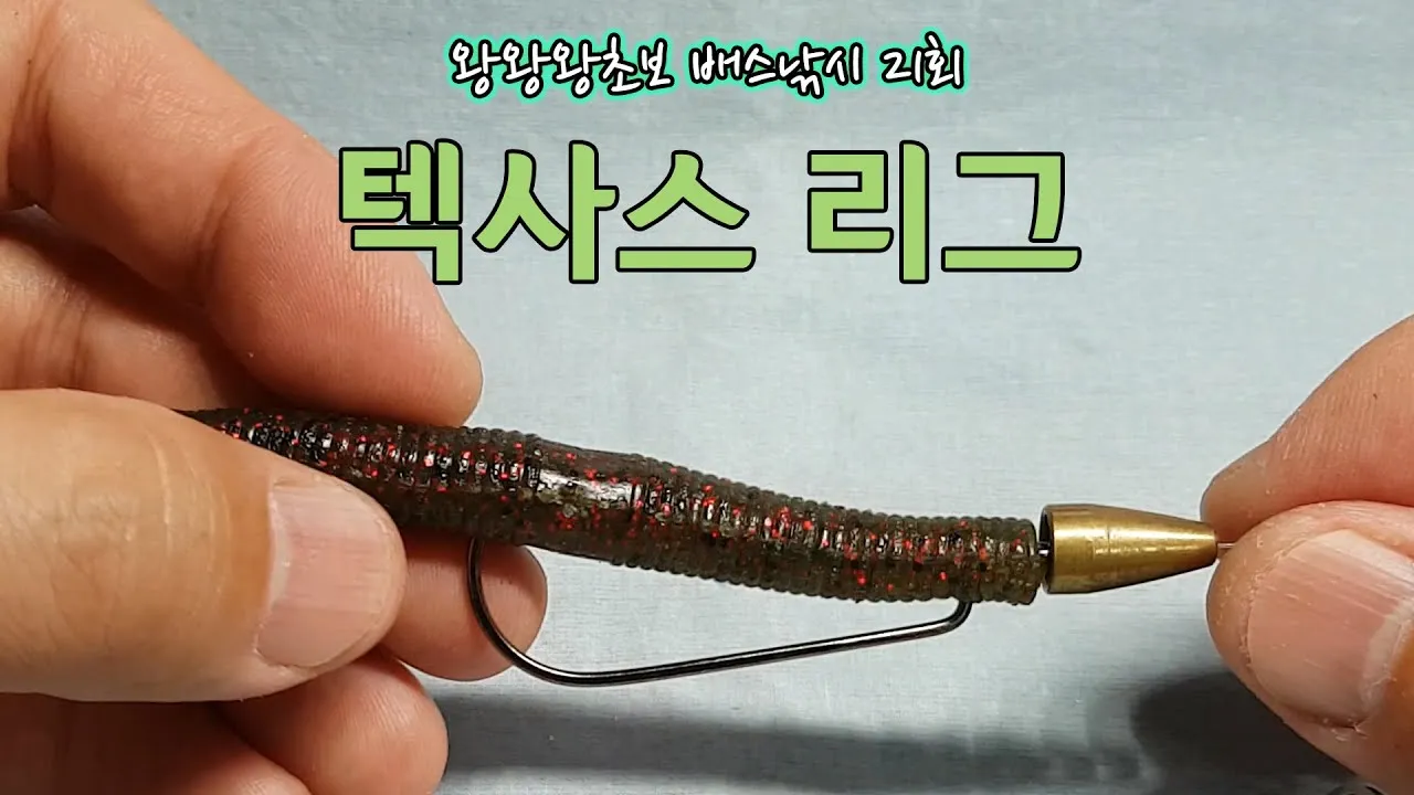 텍사스리그 가이드 배스 수초 포인트 바늘 선택과 걸림 줄이는 법_6