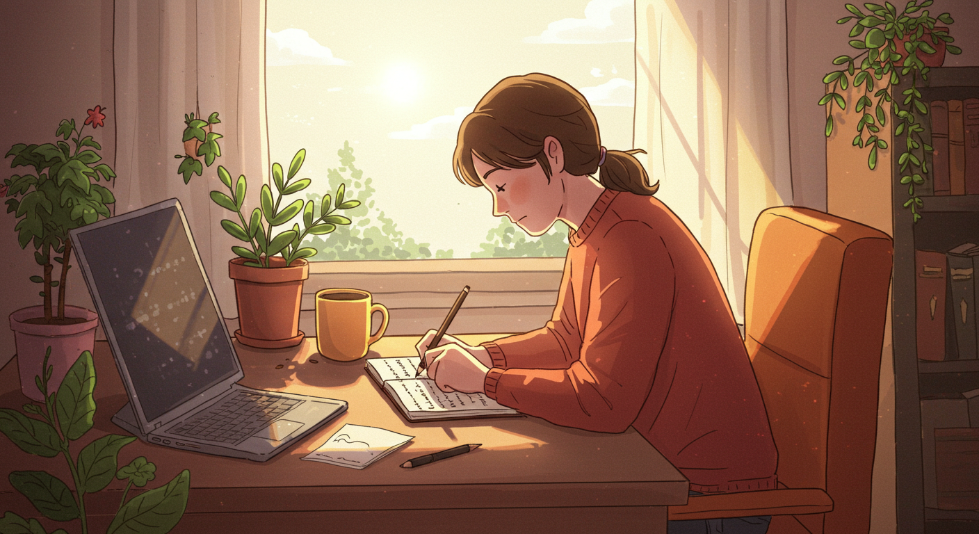 글을 쓰며 감정을 소화하는 3단계: 마음을 정리하는 글쓰기의 힘