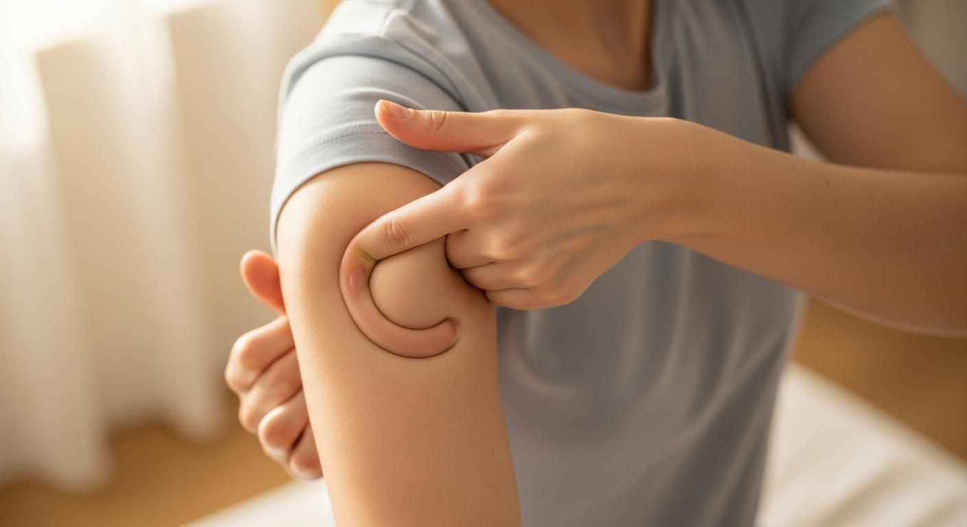 팔뚝살 혈액순환 방법