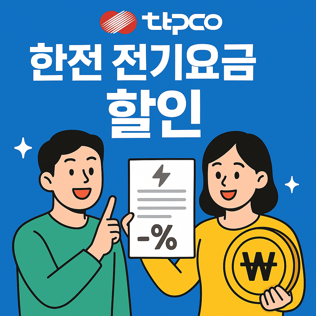 한전 전기요금 할인