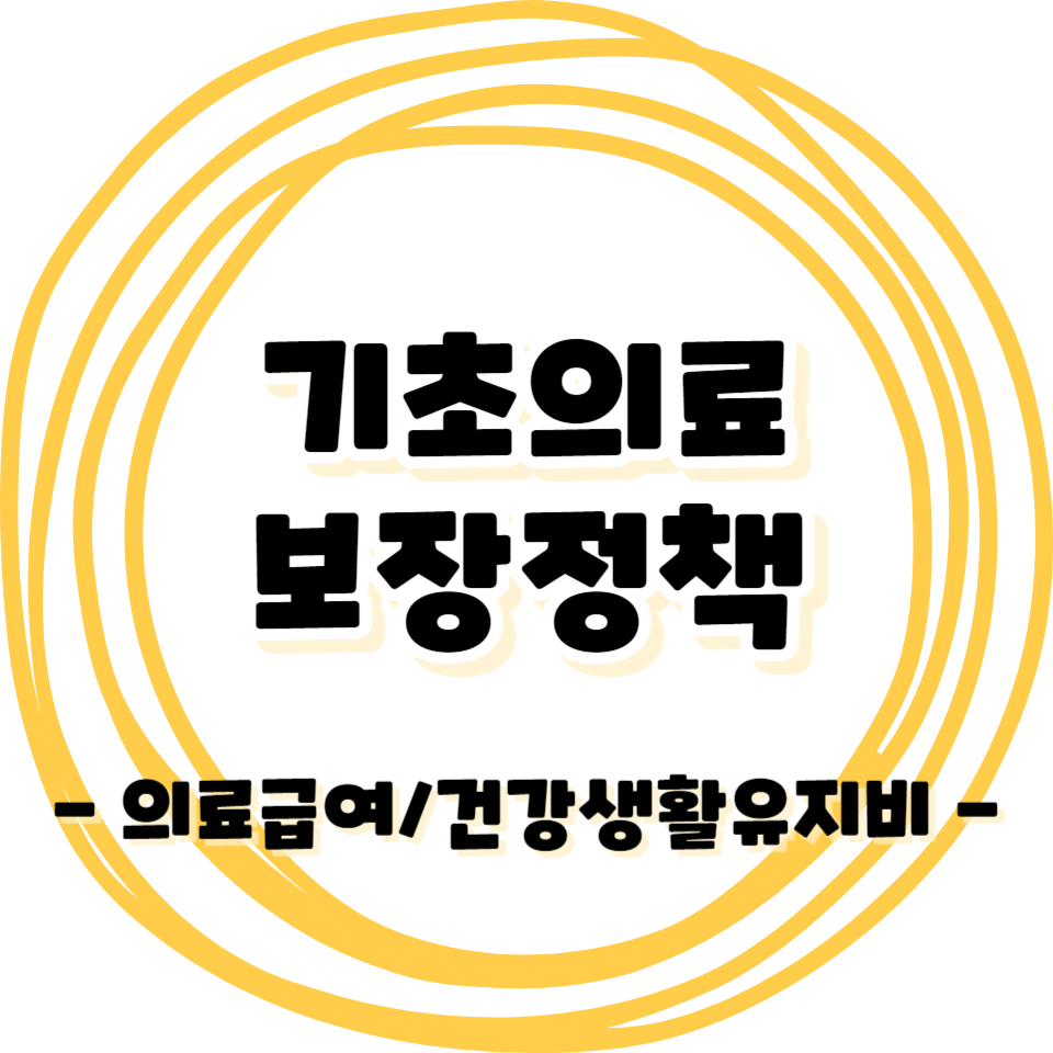 기초의료보장정책 - 의료급여/건강생활유지비/요양비/임신출산진료비