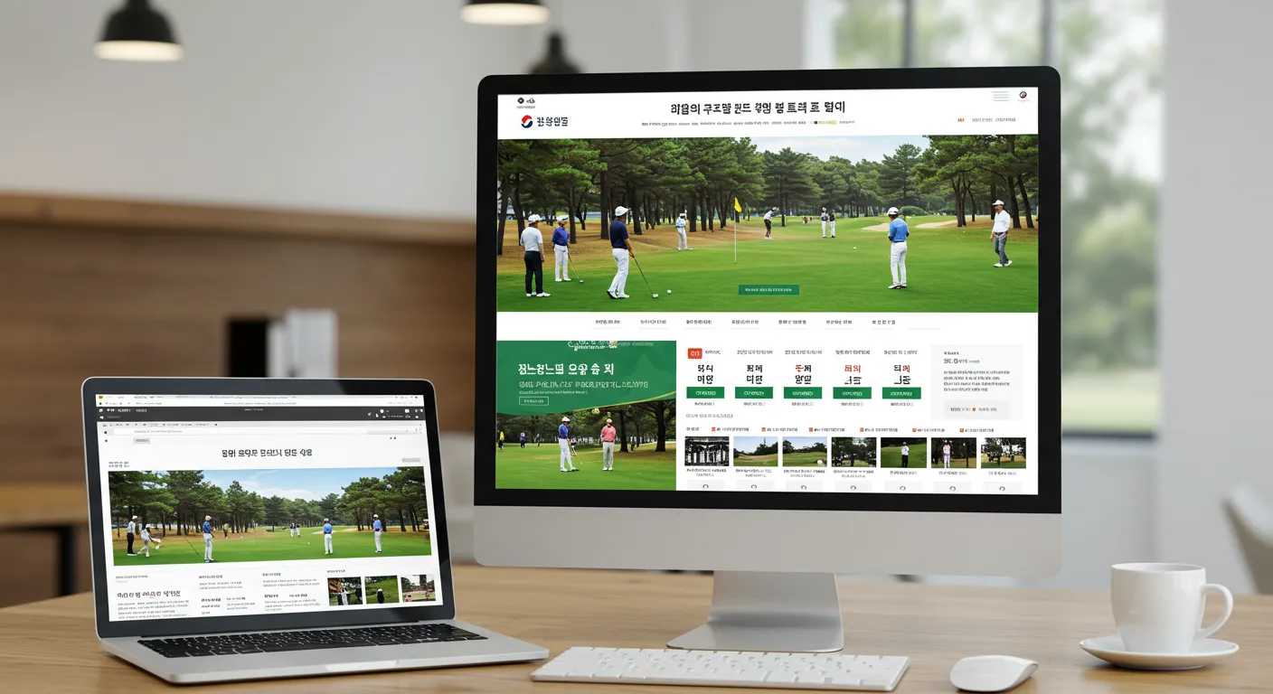 🖥 대한파크골프협회 홈페이지 이용