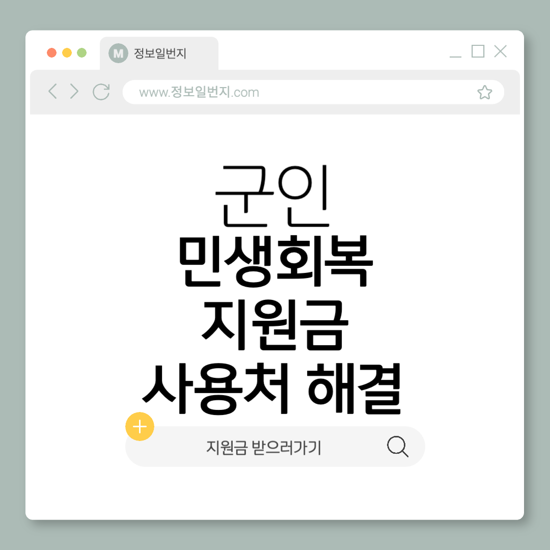 군인-민생지원금-복무지-px-군인민생회복소비쿠폰