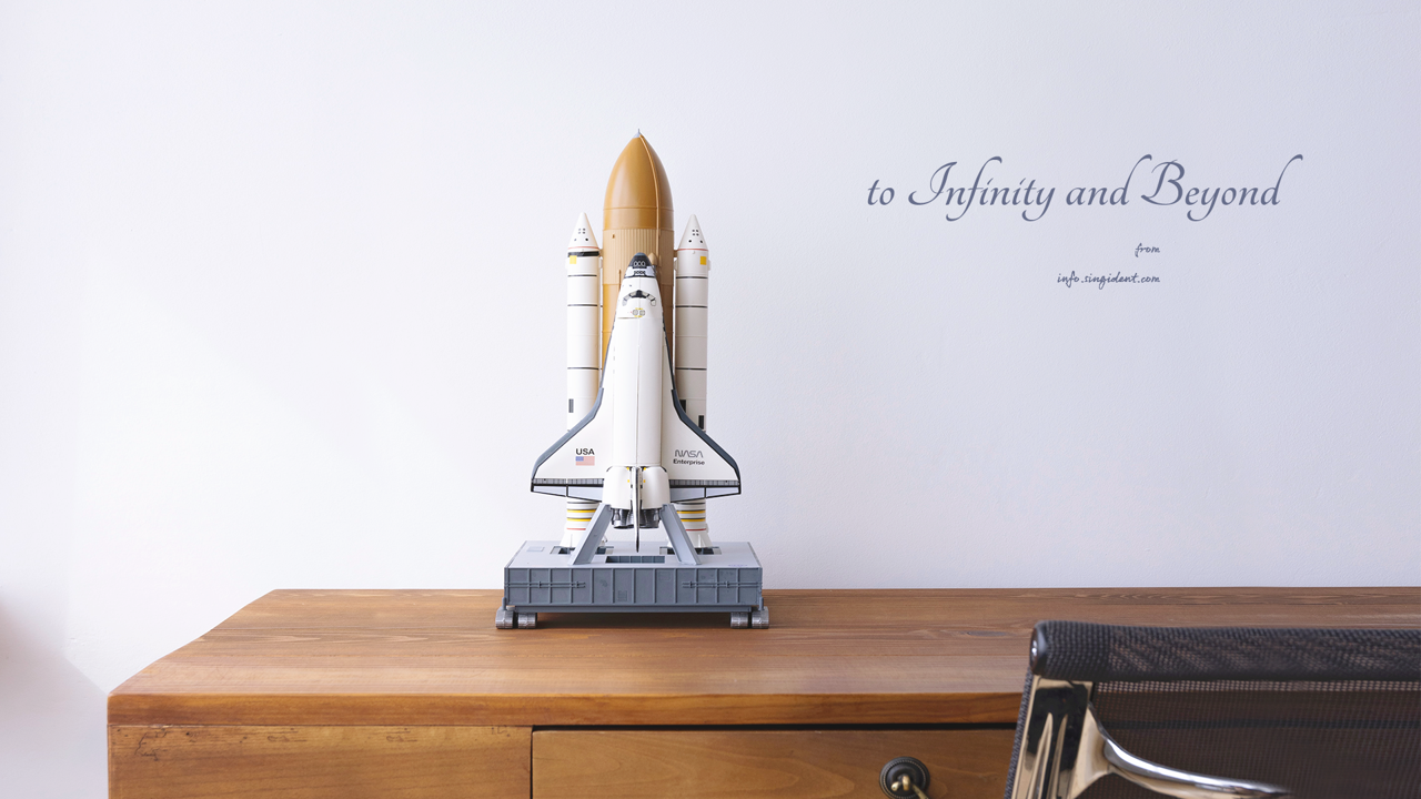 01 우주선모형 C - to Infinity and Beyond 우주배경화면