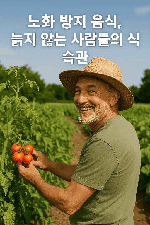 노화 방지 음식, 늙지 않는 사람들의 식습관