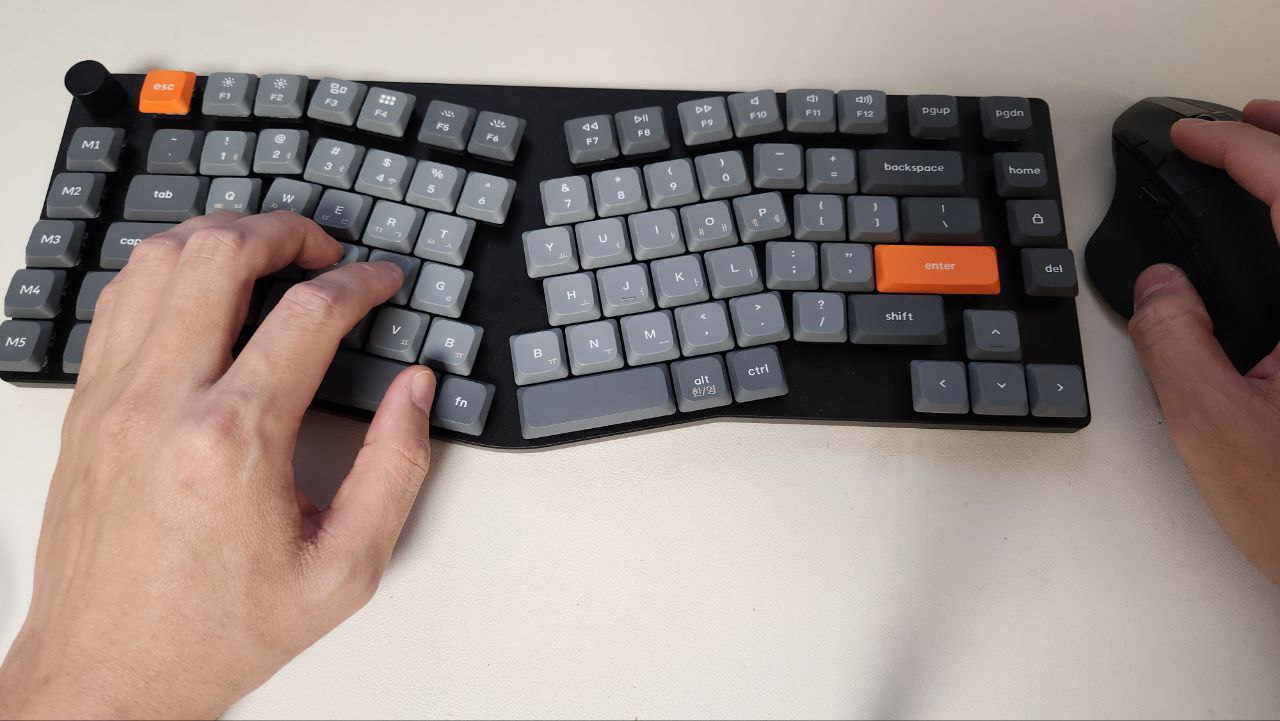 키크론인체공학키보드