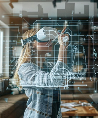 증강현실 기술 관련 사진