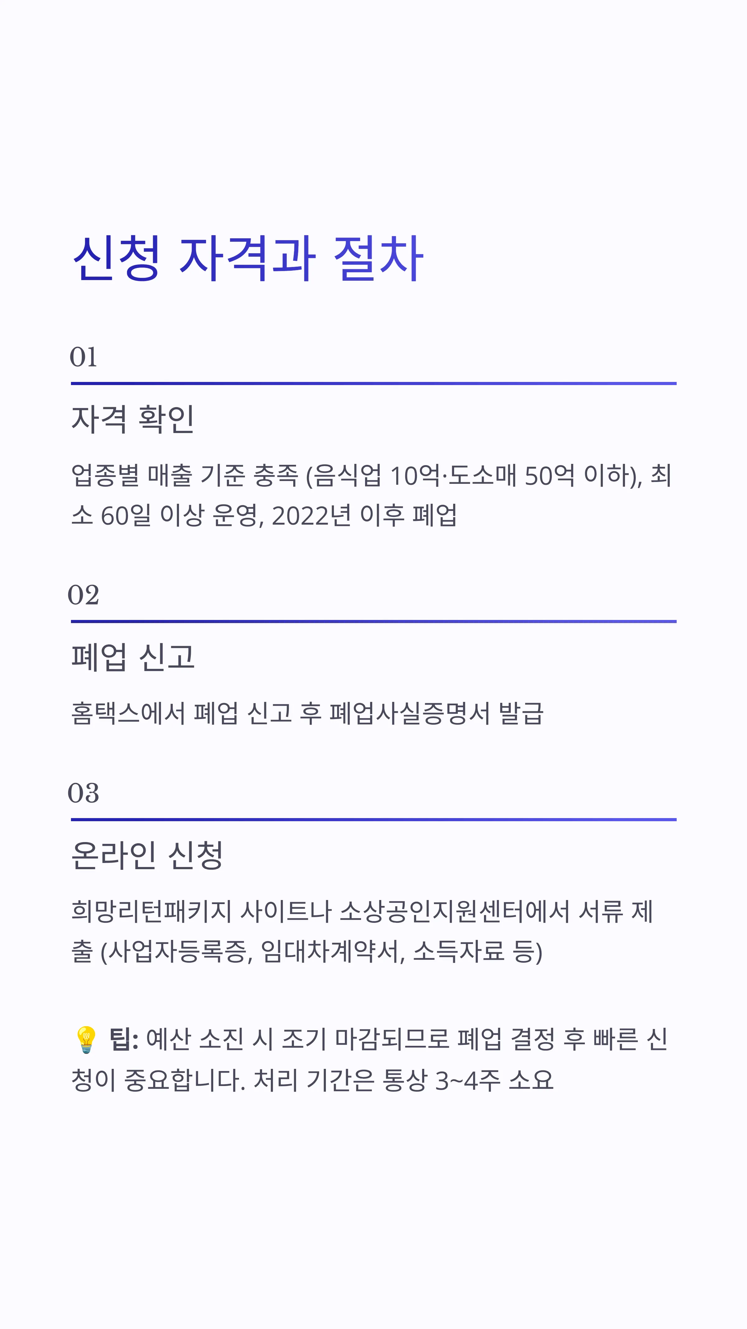폐업지원금