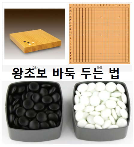 바둑 구성품-바둑판-바둑알