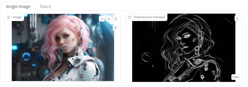 ControlNet - Line art coarse 전처리기