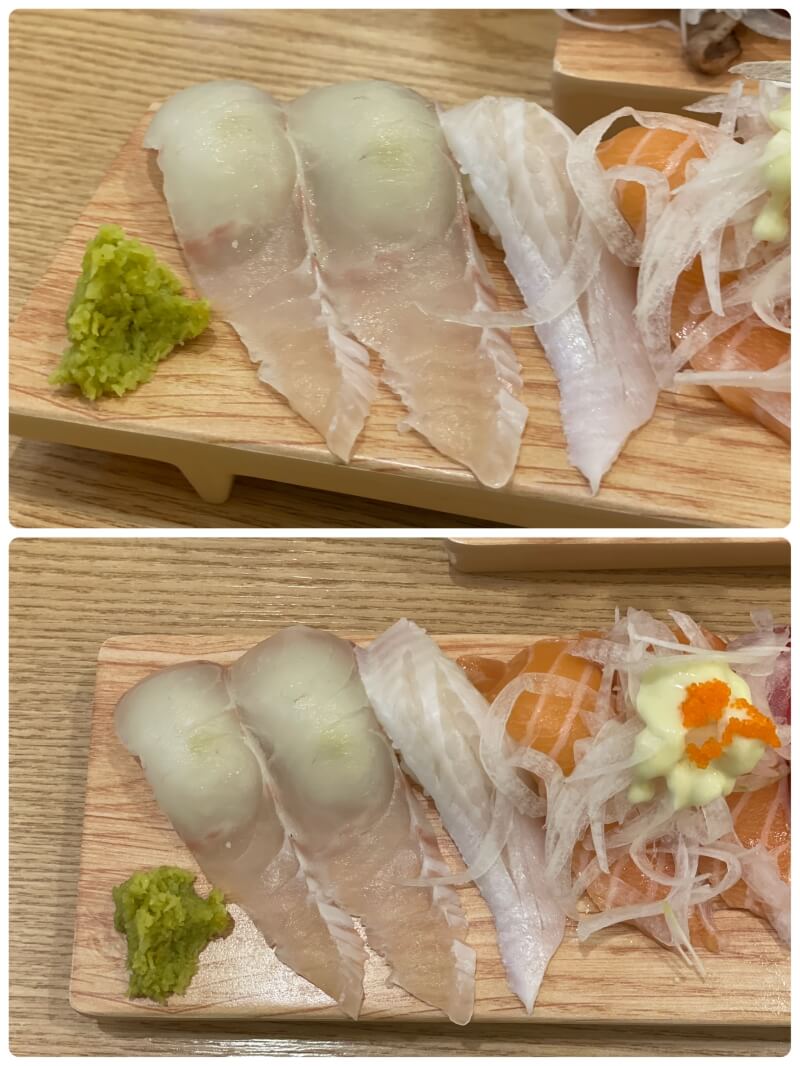 시흥 은행동 은계 맛집 오늘도 초밥 - 광어, 연어 초밥