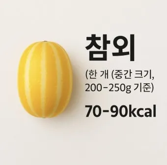 참외 1개 칼로리와 gi 혈당 지수 건강 관리 정보_9