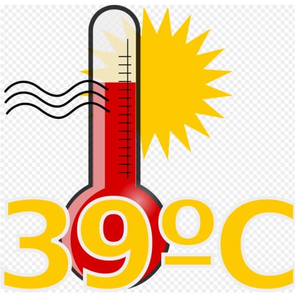 고온을 의미하는 이미지