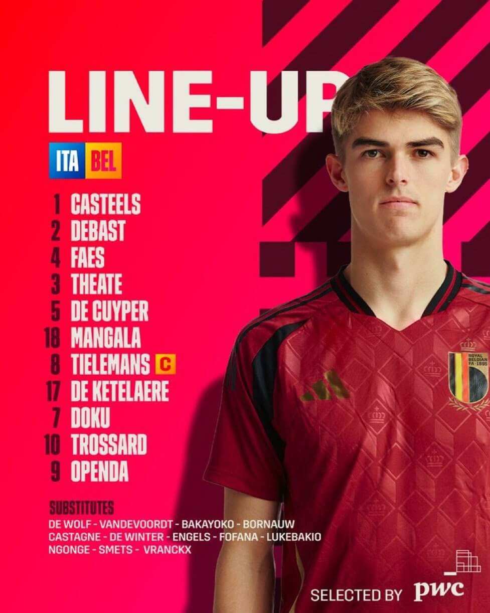 이탈리아 대 벨기에 축구