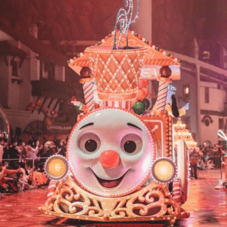 롯데월드 크리스마스 퍼레이드