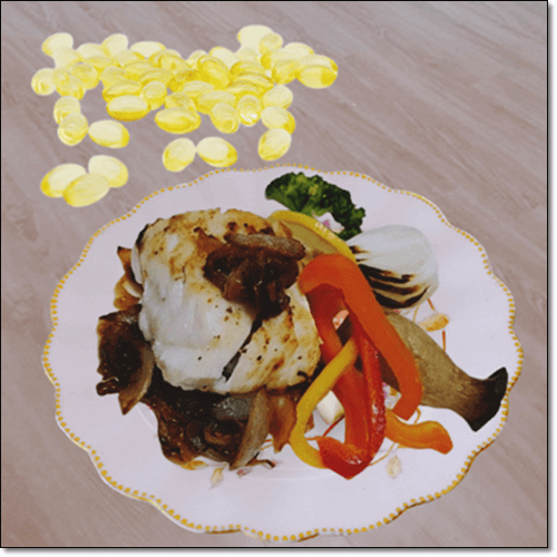 레티놀이 풍부한 대구 간유 및 대구 요리