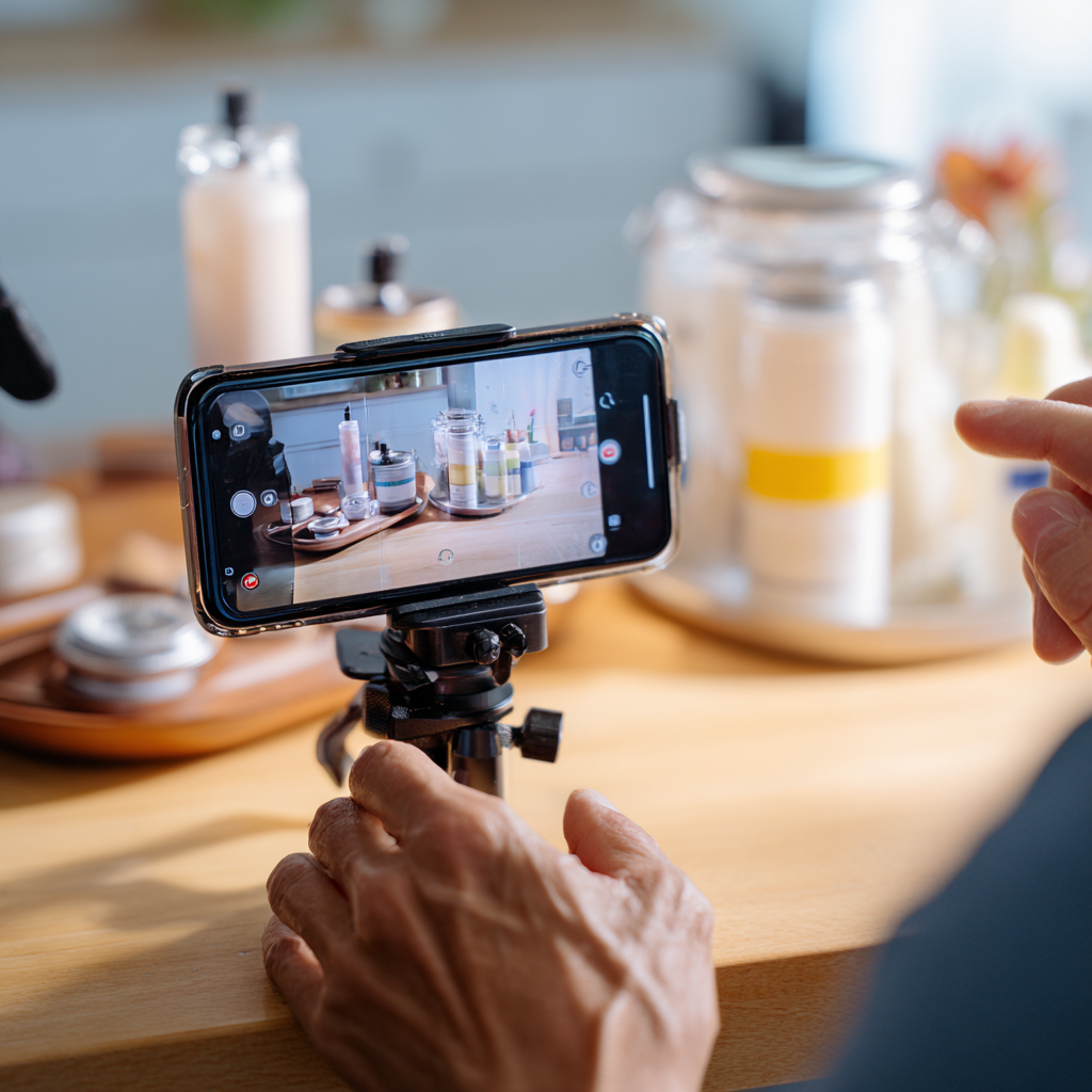 틱톡에서 제품 리뷰 영상을 만드는 과정