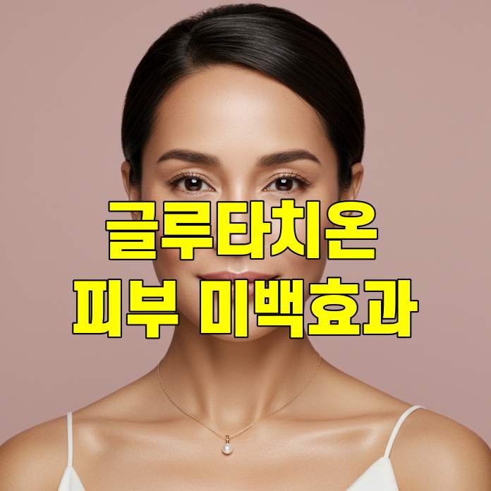글루타치온 피부 미백 효과