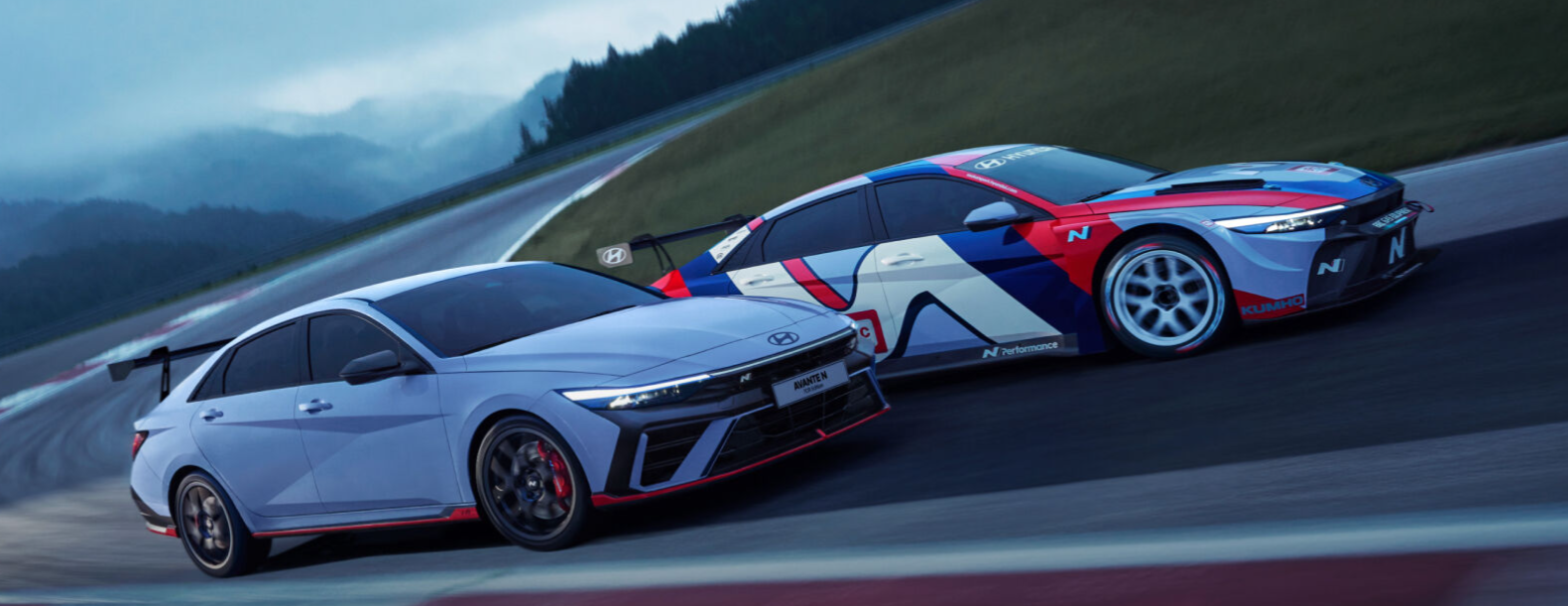 아반떼 N TCR 외관디자인