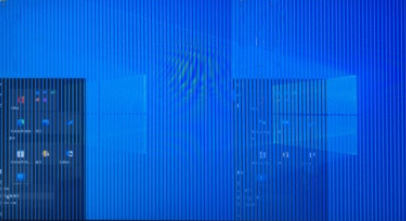 컴퓨터 화면 줄무니 관련 사진