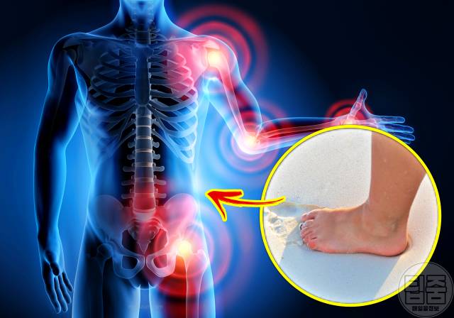 맨발걷기 효능 염증치료 맨발걷기의기적