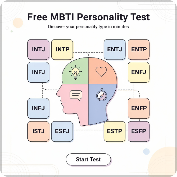 mbti성격유형검사 무료 이미지