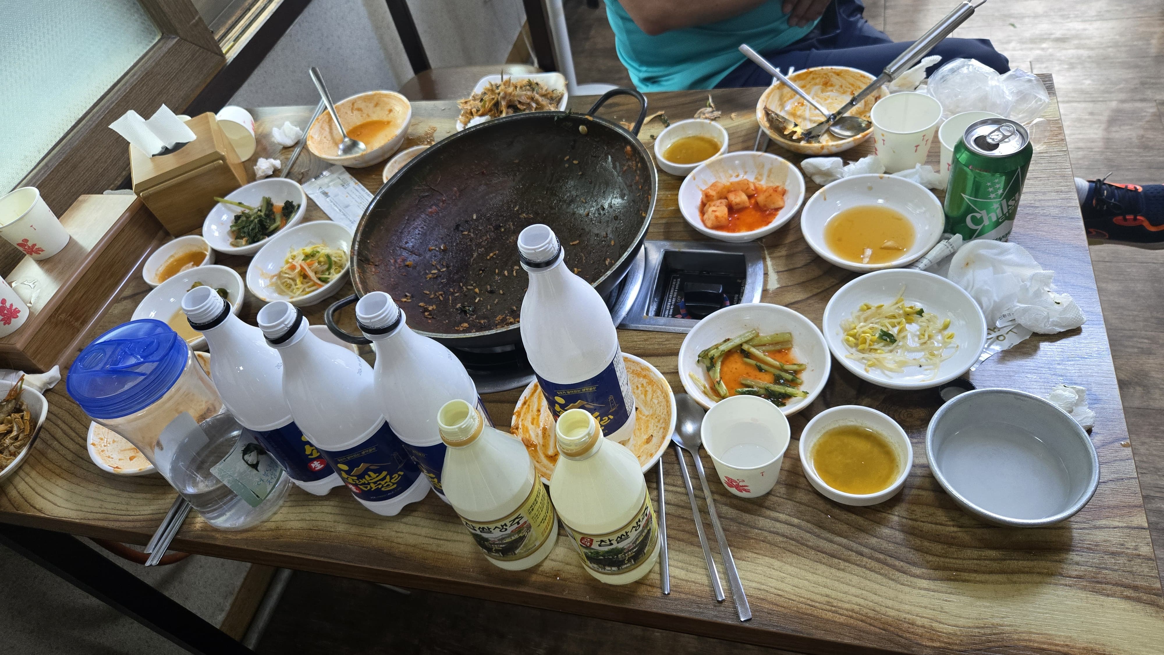 운동 뒤 막걸리 한잔, 음식보다 오래 남는 시간
