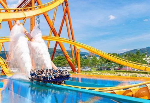 경주월드 인기 어트랙션 드라켄(출처. 경주월드 홈페이지)