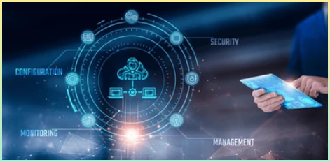 네트워크를 설정하는 모습을 시각적으로 나타낸 사진