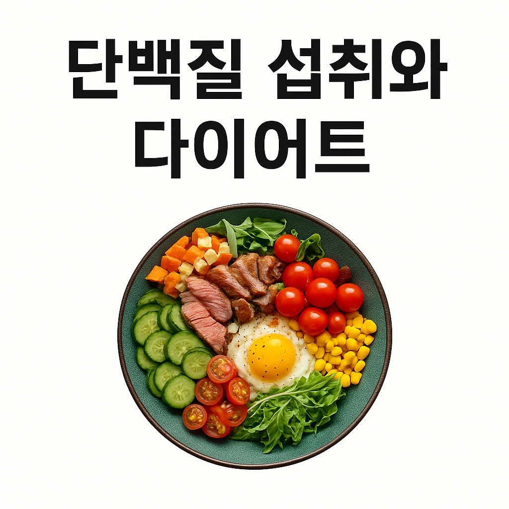단백질이 풍부한 한 끼 샐러드 – 계란, 소고기, 토마토, 오이, 옥수수, 채소 등으로 구성된 균형 잡힌 식단