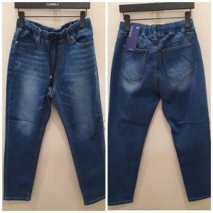 클라이드앤 클라이드엔 여성 기모 밴딩 블루진 FLDDP943F