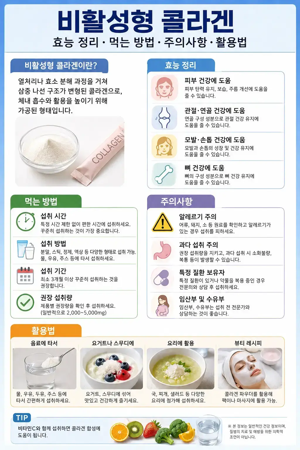 비활성형 콜라겐 효능