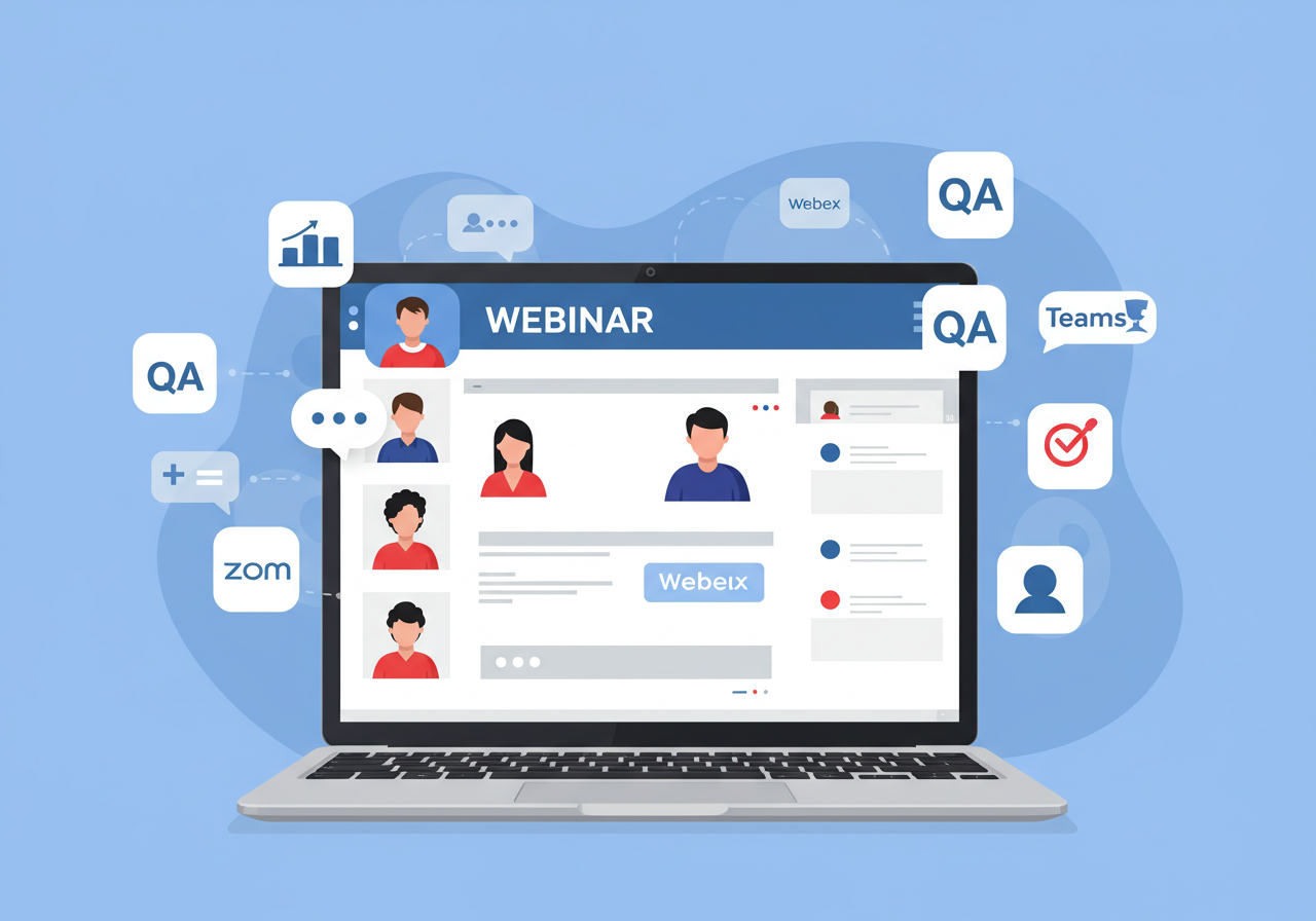 웨비나(Webinar) 뜻&amp;#44; 플랫폼(Zoom&amp;#44; Webex&amp;#44; Teams) 비교 분석