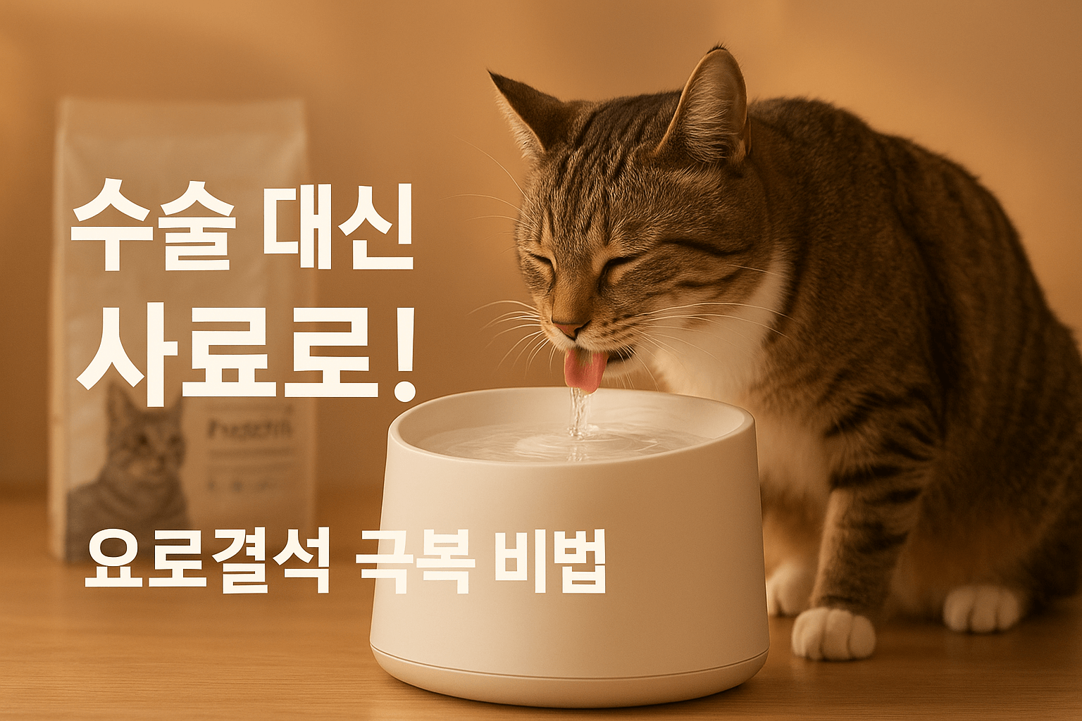 요로결석 극복 비빕