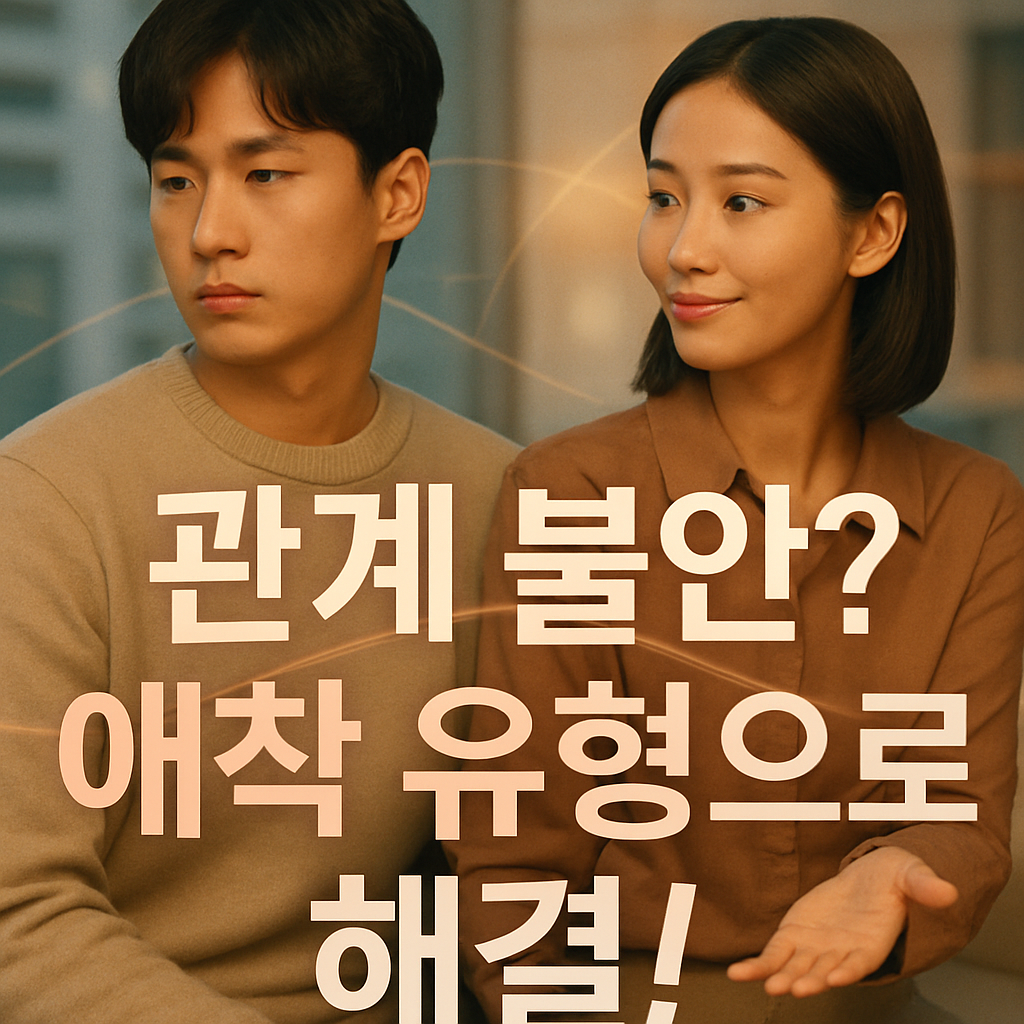 불안하고 멀어지는 관계, 애착 유형을 알면 해결된다! 맞춤형 조언 총정리