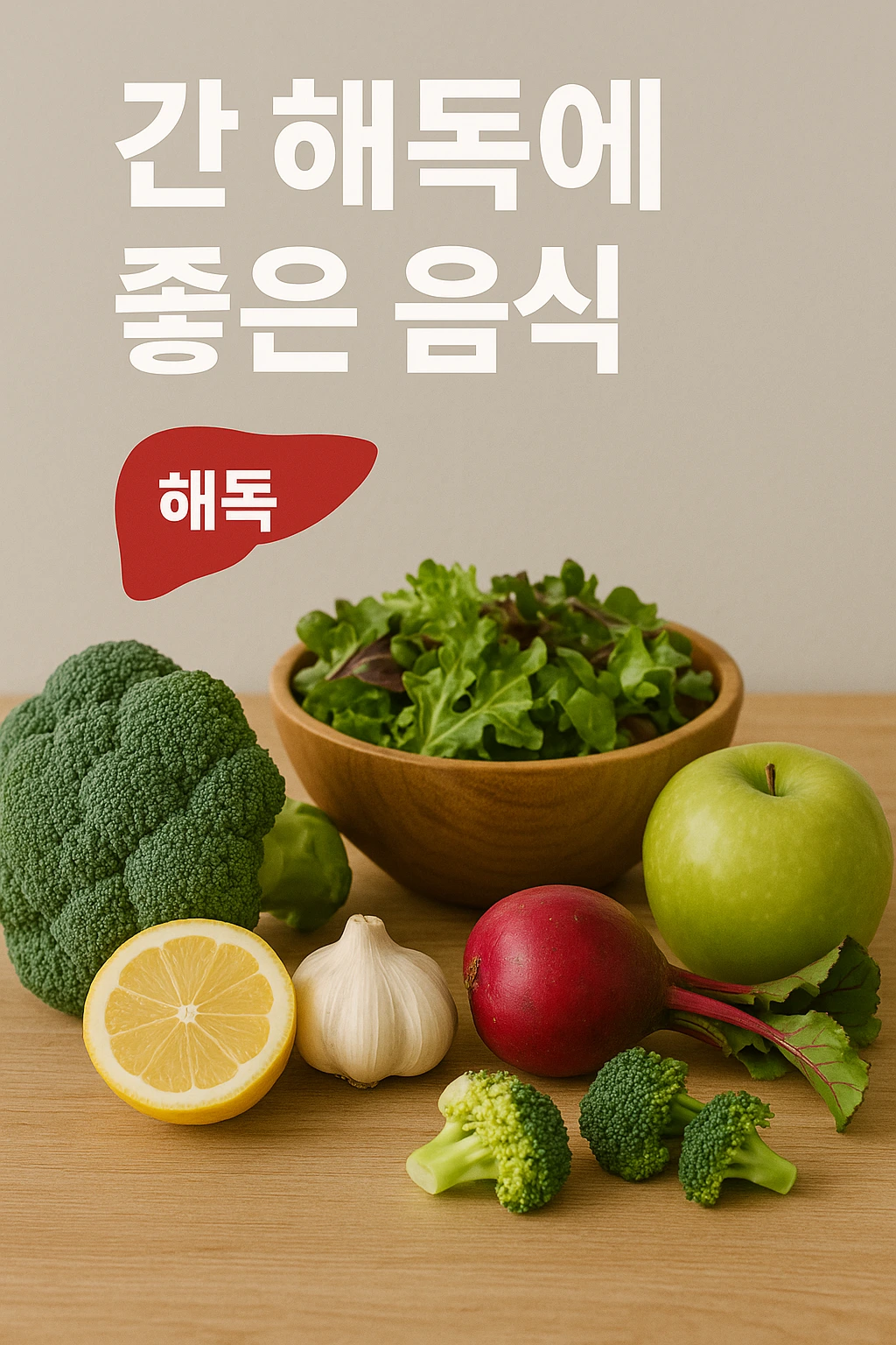 간 해독에 좋은 음식 사진