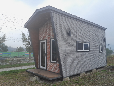6평 이동식주택 외부