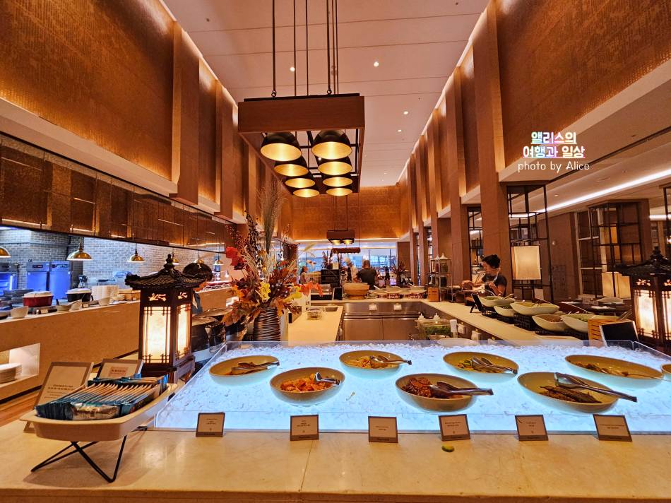 그랜드 인터컨티넨탈 서울 파르나스 호텔 조식 후기 그랜드 키친
