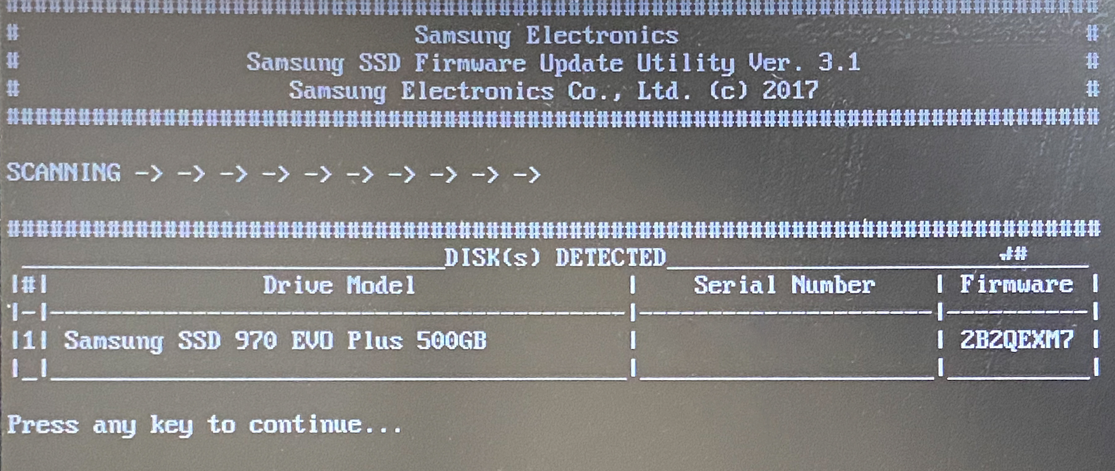 samsung ssd firmware update