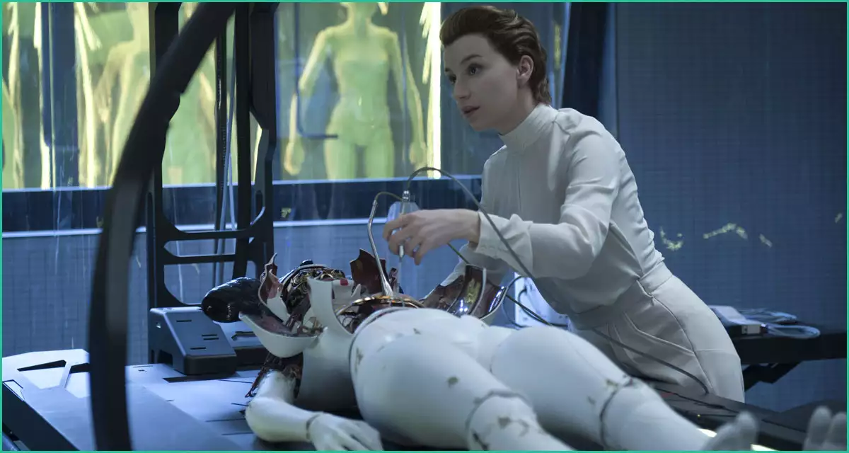 수거해 온 게이샤 로봇