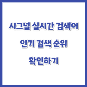 시그널-실시간-검색어-썸네일