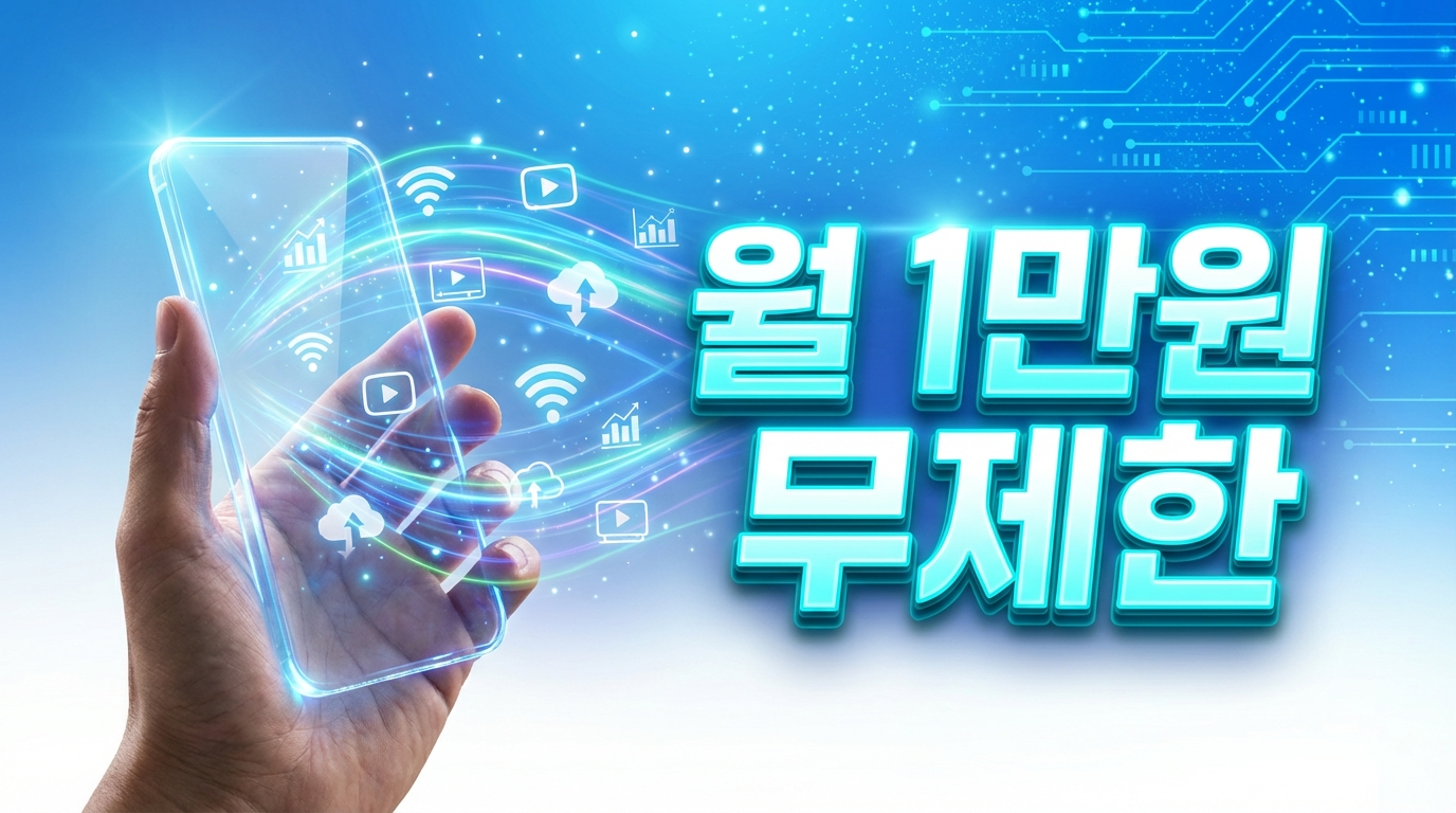 월 1만 원에 데이터 무제한? 정부가 직접 나선 '초저가 요금제' 무엇?