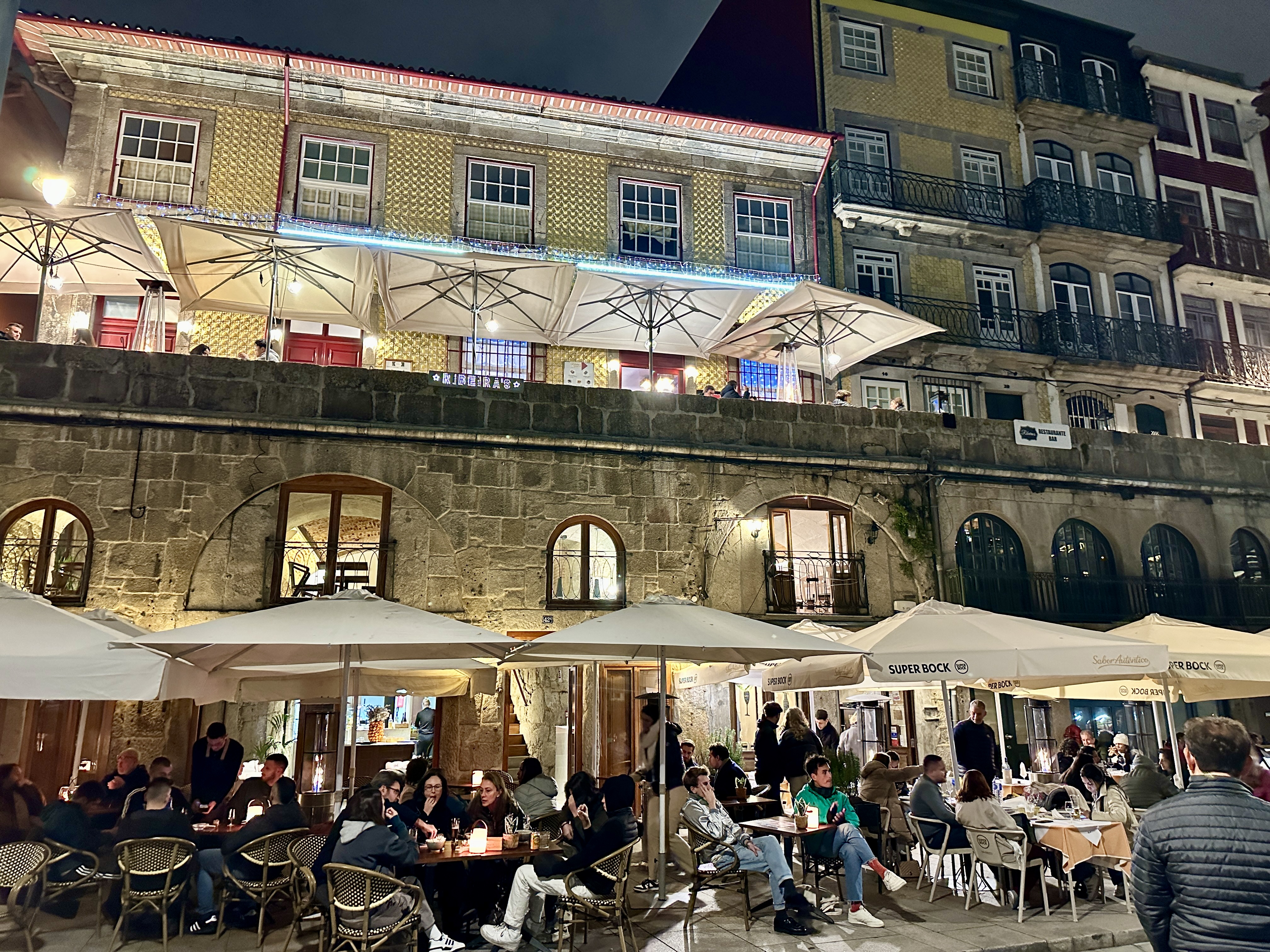 포르투 노천카페