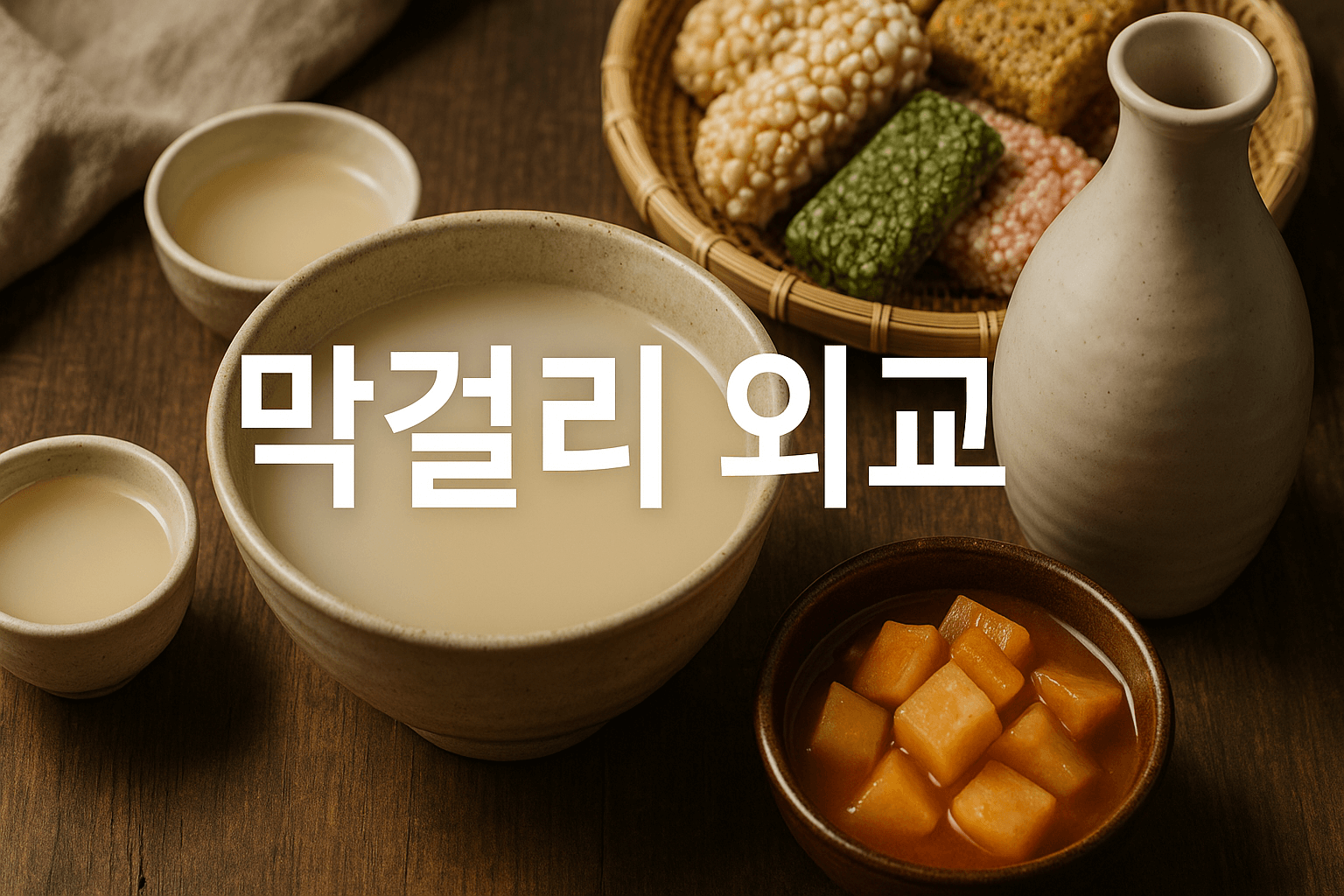 막걸리 외교 K-푸드 외교