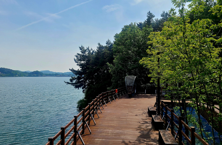 탑정호 출렁다리