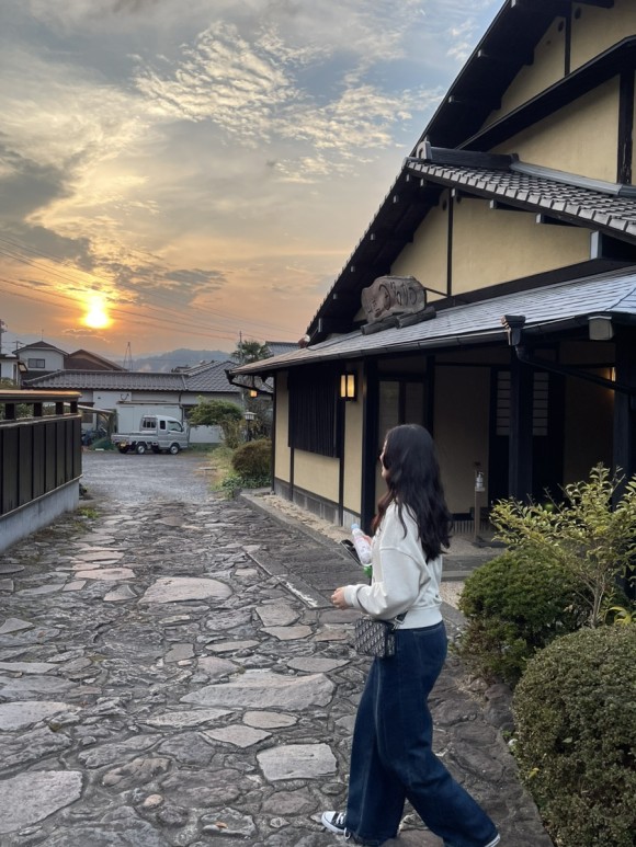 Sanso-Tanaka in the sunset
노을 속 산소타나카