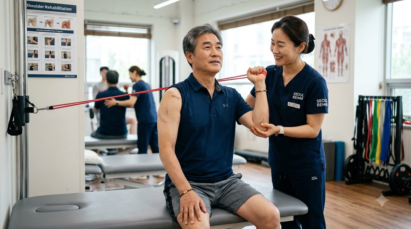 회전근개 전층 광범위 파열, 수술 후 회복과 재활은 어떻게 해야 할까요?
