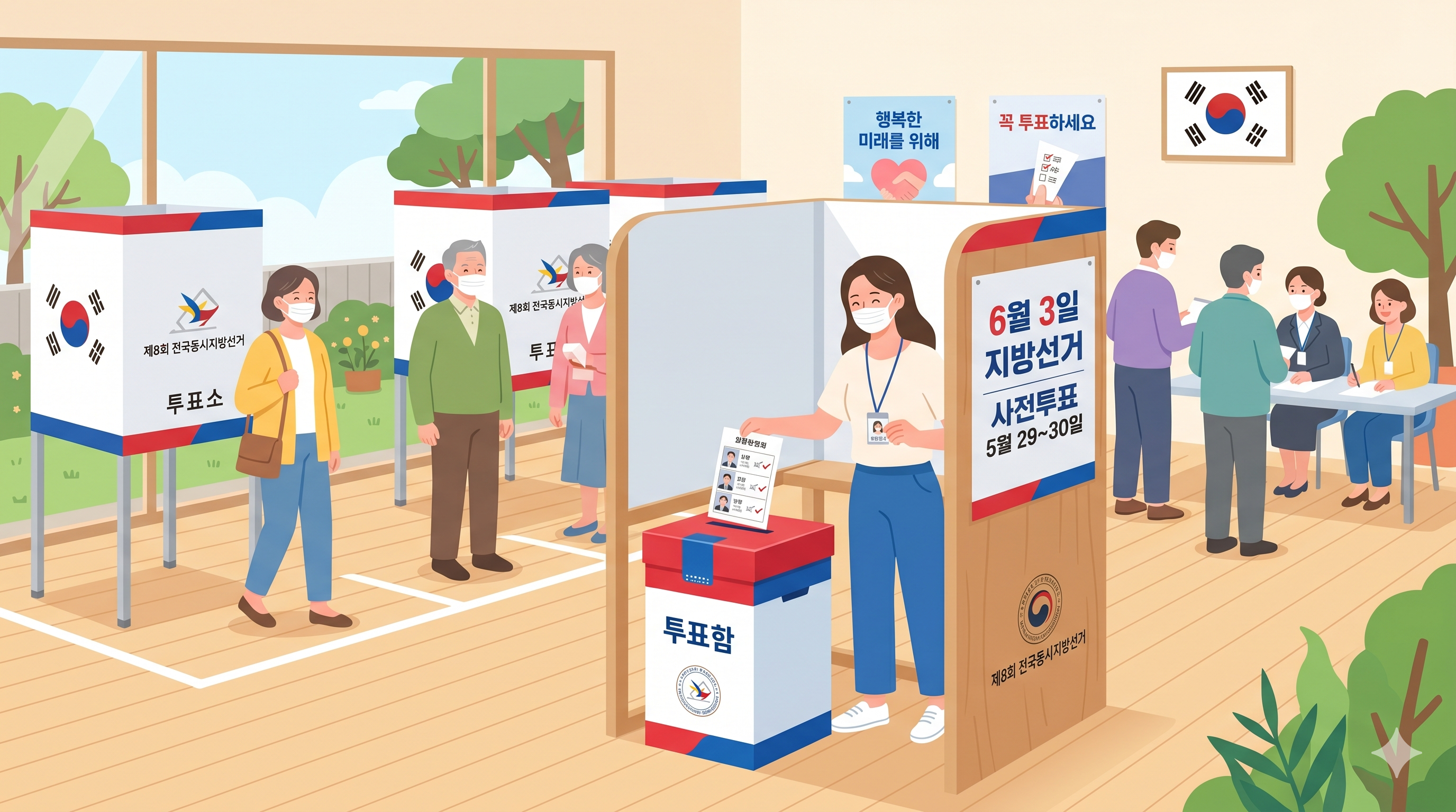2026 제9회 전국동시지방선거 — 6월 3일(수)
